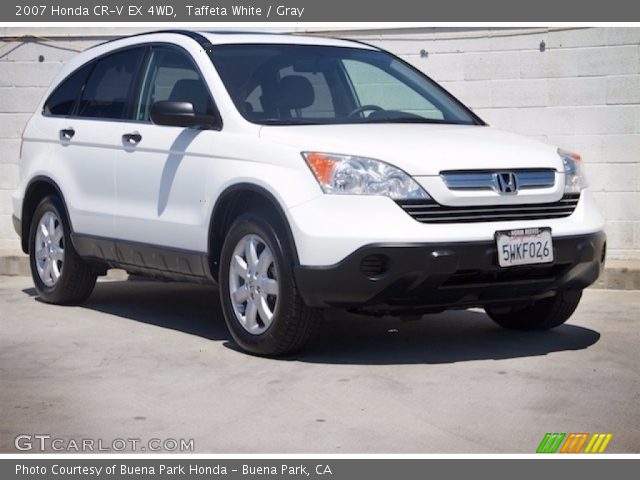 2007 Honda CR-V EX 4WD in Taffeta White