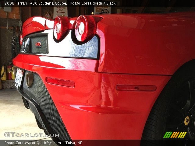 2008 Ferrari F430 Scuderia Coupe in Rosso Corsa (Red)