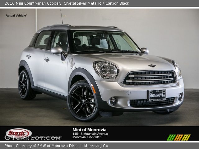 2016 Mini Countryman Cooper in Crystal Silver Metallic