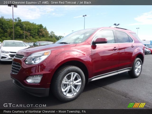 2017 Chevrolet Equinox LT AWD in Siren Red Tintcoat