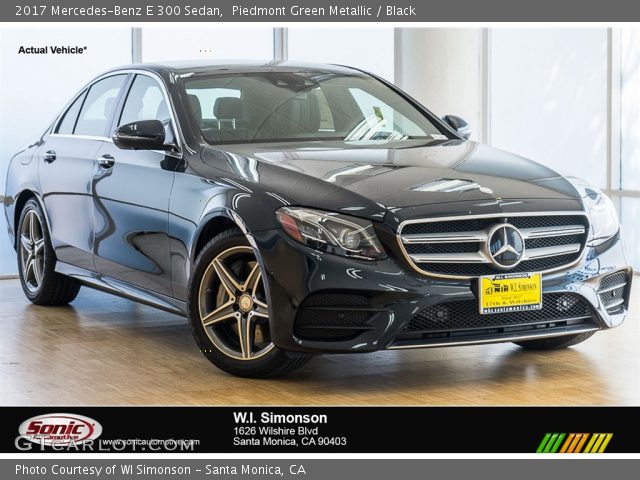 2017 Mercedes-Benz E 300 Sedan in Piedmont Green Metallic