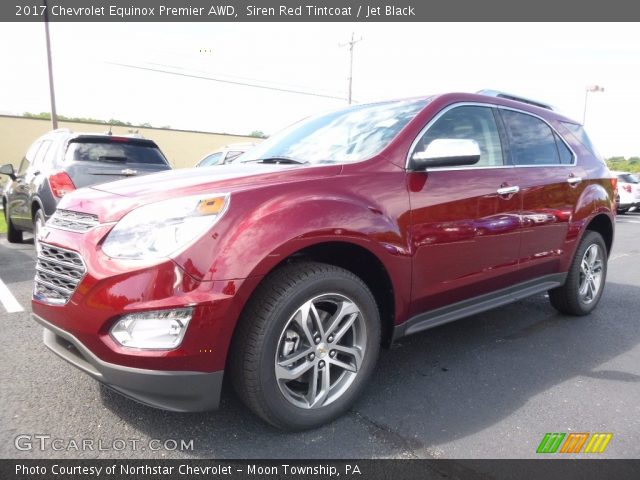 2017 Chevrolet Equinox Premier AWD in Siren Red Tintcoat