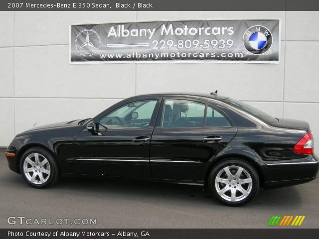 2007 Mercedes-Benz E 350 Sedan in Black