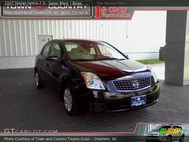 2007 Nissan Sentra 2.0 in Super Black