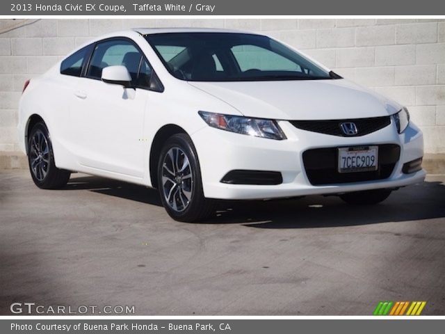2013 Honda Civic EX Coupe in Taffeta White