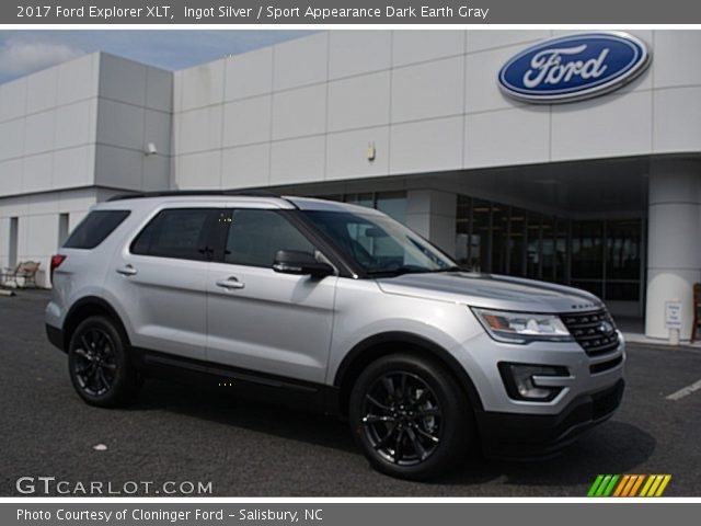 2017 Ford Explorer XLT in Ingot Silver