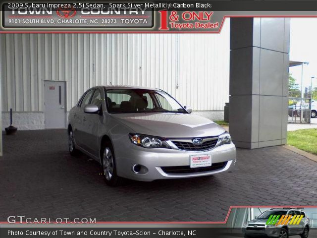 2009 Subaru Impreza 2.5i Sedan in Spark Silver Metallic