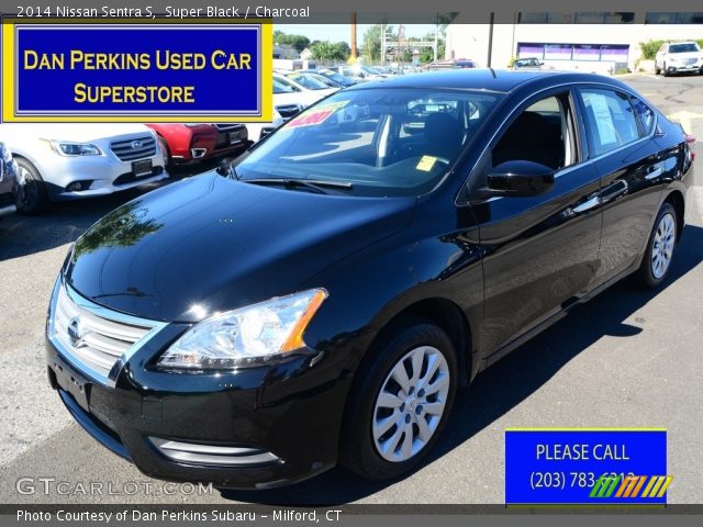 2014 Nissan Sentra S in Super Black