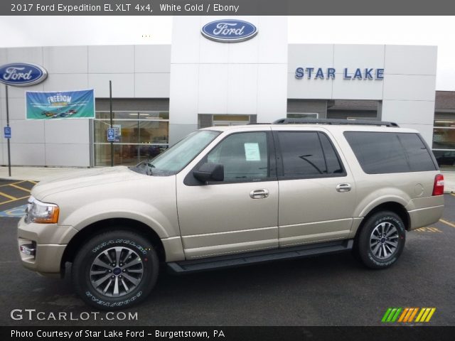 2017 Ford Expedition EL XLT 4x4 in White Gold