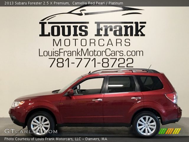 2013 Subaru Forester 2.5 X Premium in Camellia Red Pearl