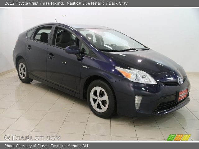 2013 Toyota Prius Three Hybrid in Nautical Blue Metallic