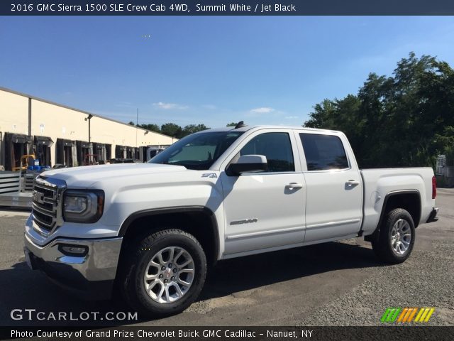 2016 GMC Sierra 1500 SLE Crew Cab 4WD in Summit White