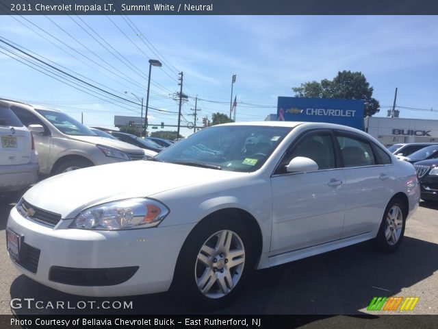 2011 Chevrolet Impala LT in Summit White