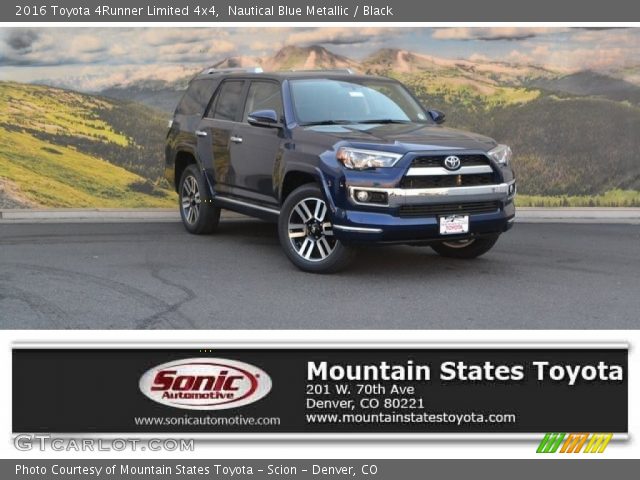 2016 Toyota 4Runner Limited 4x4 in Nautical Blue Metallic
