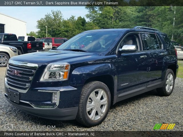 2017 GMC Terrain SLT in Dark Sapphire Blue Metallic