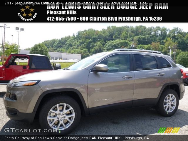 2017 Jeep Cherokee Latitude 4x4 in Light Brownstone Pearl