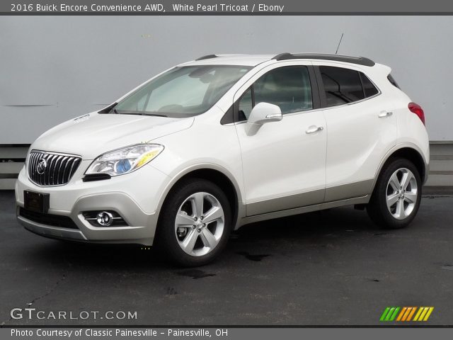 2016 Buick Encore Convenience AWD in White Pearl Tricoat