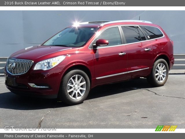 2016 Buick Enclave Leather AWD in Crimson Red Tintcoat