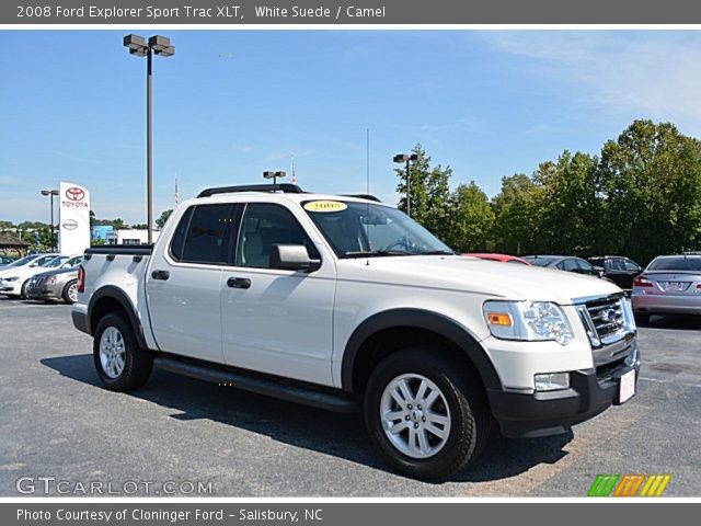 2008 Ford Explorer Sport Trac XLT in White Suede