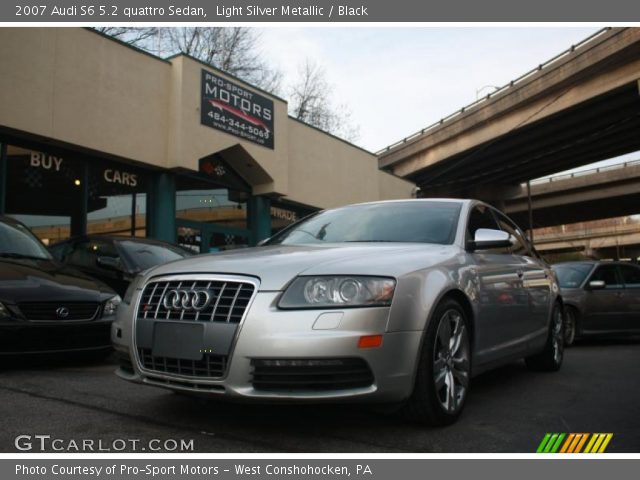 2007 Audi S6 5.2 quattro Sedan in Light Silver Metallic