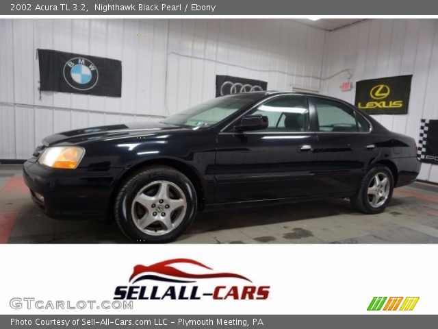 2002 Acura TL 3.2 in Nighthawk Black Pearl
