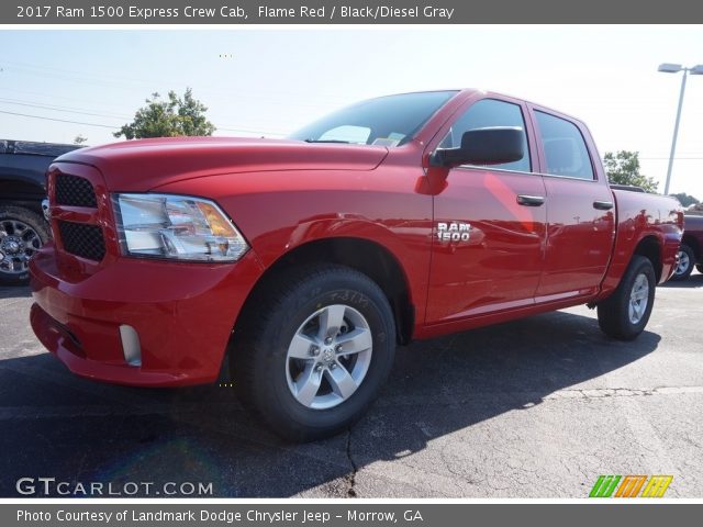 2017 Ram 1500 Express Crew Cab in Flame Red