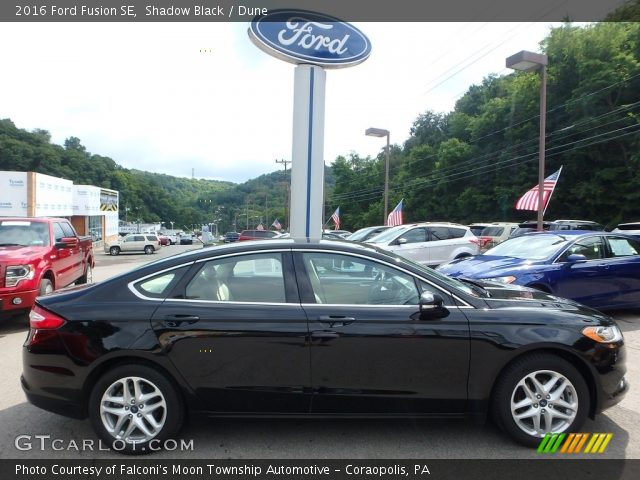 2016 Ford Fusion SE in Shadow Black