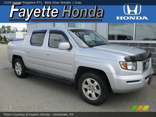 2008 Honda Ridgeline RTS in Billet Silver Metallic