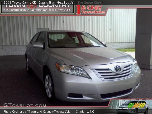 2008 Toyota Camry CE in Classic Silver Metallic