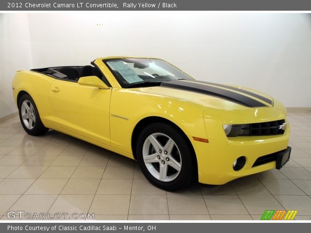 2012 Chevrolet Camaro LT Convertible in Rally Yellow