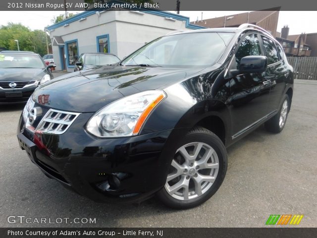 2012 Nissan Rogue SV AWD in Black Amethyst