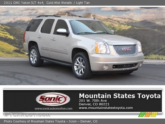 2011 GMC Yukon SLT 4x4 in Gold Mist Metallic