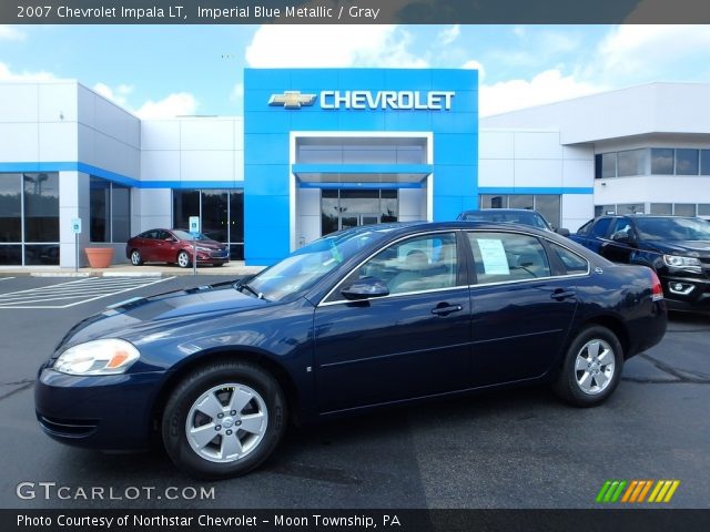 2007 Chevrolet Impala LT in Imperial Blue Metallic