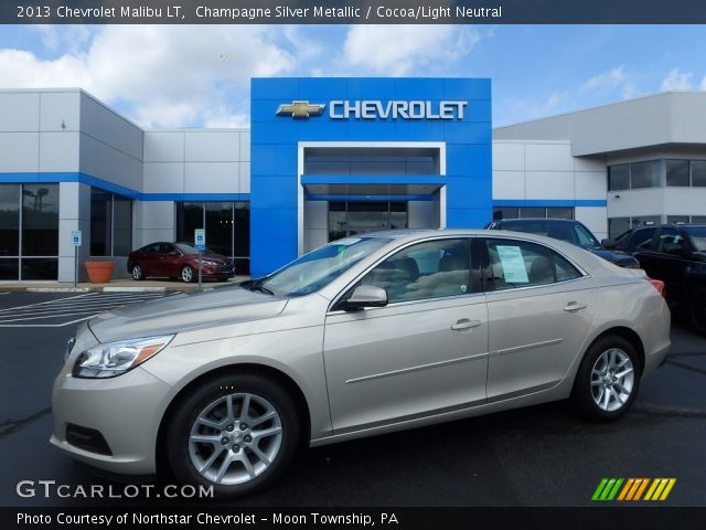 2013 Chevrolet Malibu LT in Champagne Silver Metallic