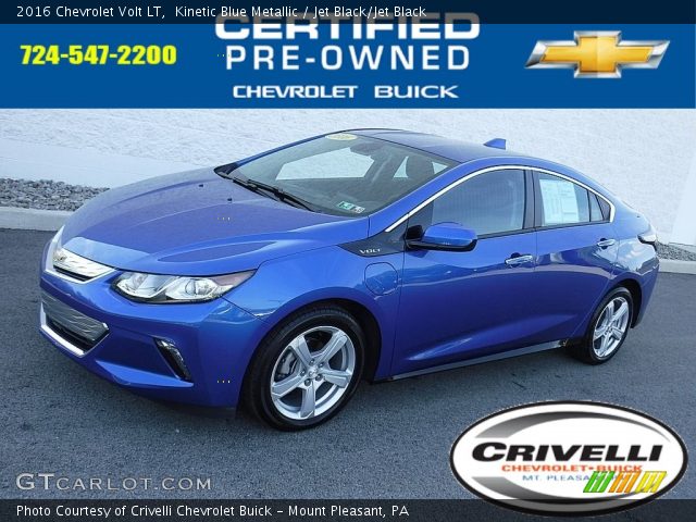 2016 Chevrolet Volt LT in Kinetic Blue Metallic