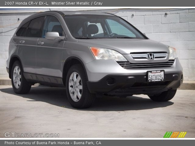 2007 Honda CR-V EX-L in Whistler Silver Metallic