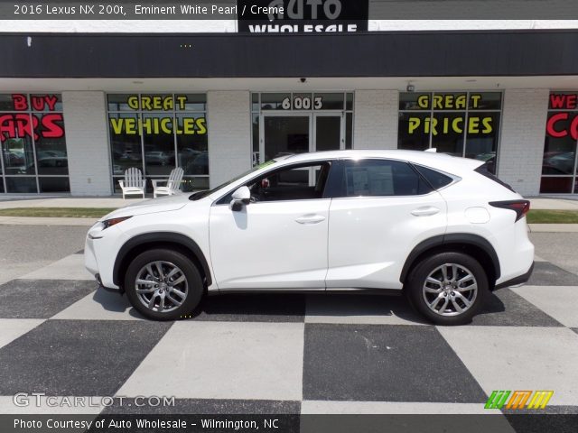 2016 Lexus NX 200t in Eminent White Pearl