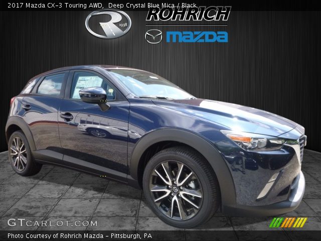 2017 Mazda CX-3 Touring AWD in Deep Crystal Blue Mica