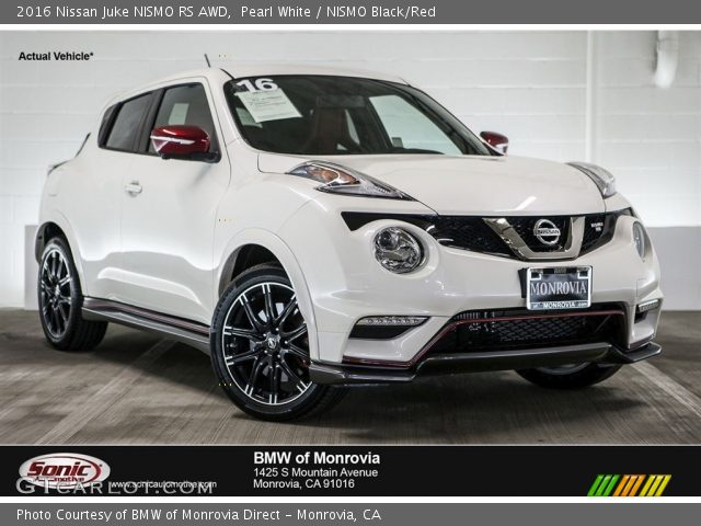 2016 Nissan Juke NISMO RS AWD in Pearl White