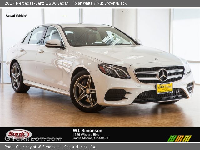 2017 Mercedes-Benz E 300 Sedan in Polar White