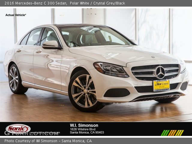 2016 Mercedes-Benz C 300 Sedan in Polar White