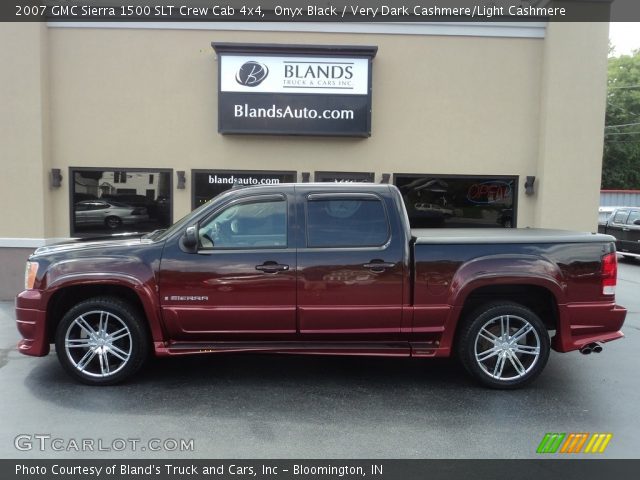 2007 GMC Sierra 1500 SLT Crew Cab 4x4 in Onyx Black