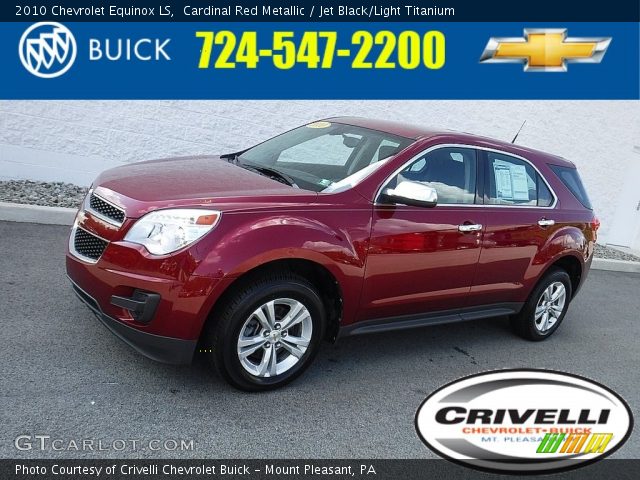 2010 Chevrolet Equinox LS in Cardinal Red Metallic