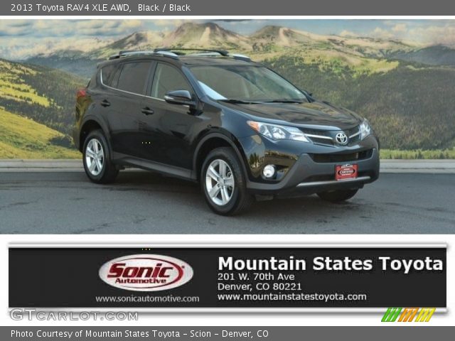 2013 Toyota RAV4 XLE AWD in Black
