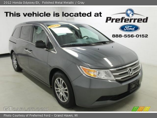 2012 Honda Odyssey EX in Polished Metal Metallic