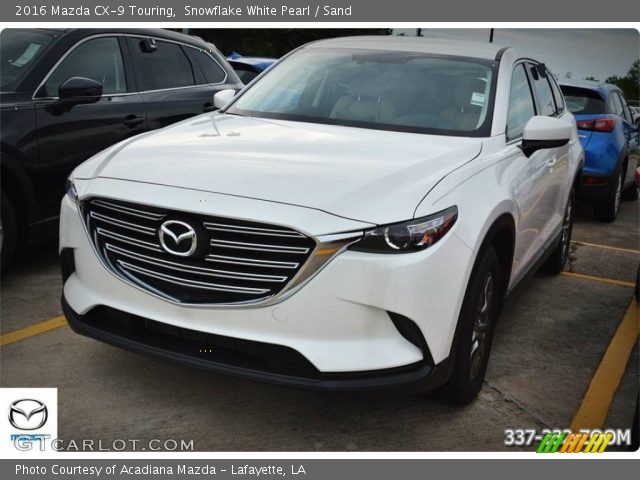 2016 Mazda CX-9 Touring in Snowflake White Pearl