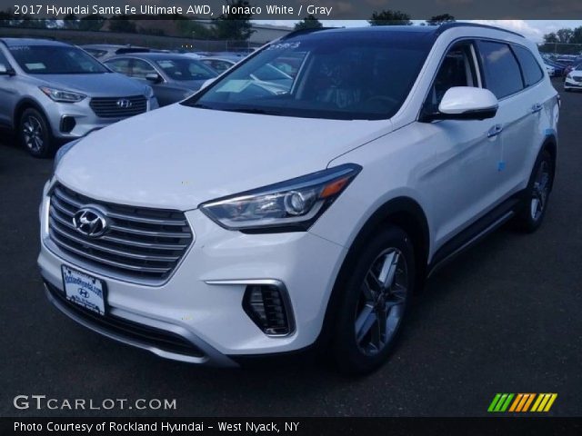 2017 Hyundai Santa Fe Ultimate AWD in Monaco White