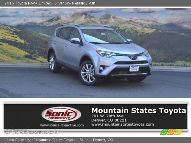 2016 Toyota RAV4 Limited in Silver Sky Metallic