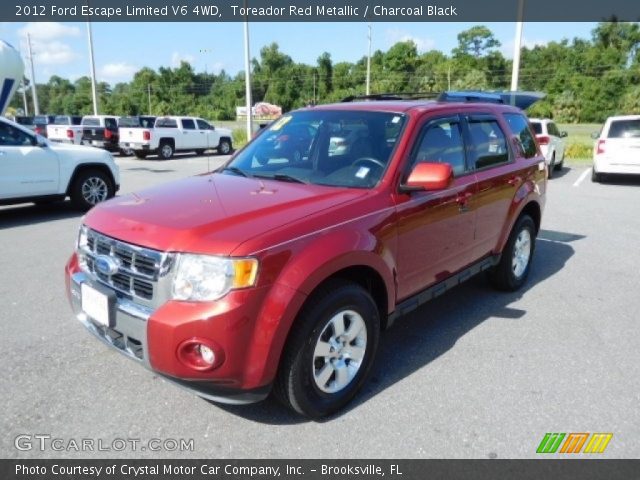 2012 Ford Escape Limited V6 4WD in Toreador Red Metallic