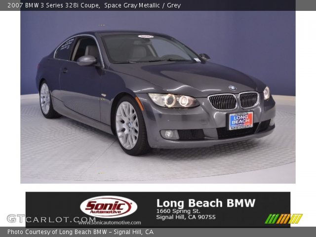 2007 BMW 3 Series 328i Coupe in Space Gray Metallic